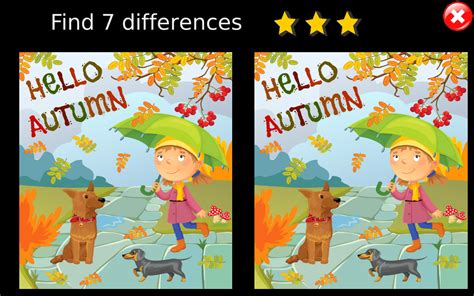 Find 7 Differences Autumnappstore For Android