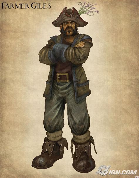 Fable Fable 2 Concept Art Farmer Giles Fantasy See More Character