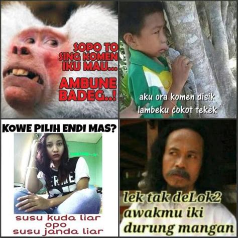 Download Gambar Komen Lucu Bahasa Jawa Pulp