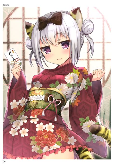 Toranoana Ayuya Animal Ears Kimono Tail 406579 Yandere