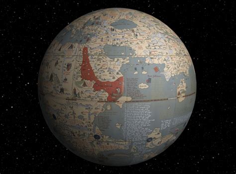 Interactive Globe Martin Behaims Erdapfel 1492 Facsimile Of Behaim