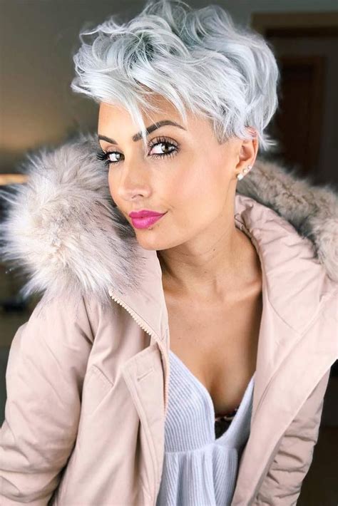 Short Pixie Haircuts Pixie Hairstyles Trendy Hairstyles Wavy Pixie