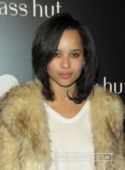 April 28th Opening Of The Fifth Avenue Sunglass Zoe Kravitz Opening