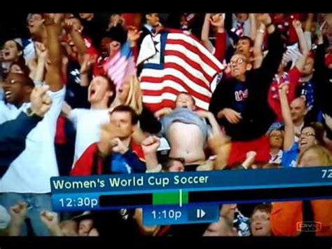 The Boy Flasher At The Women S World Cup Soccer Final YouTube