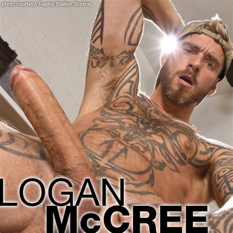 Logan McCree Tattooed Handsome Hung German Gay Porn Star