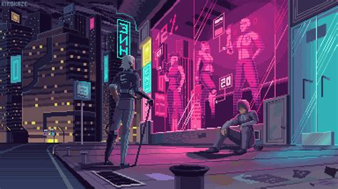 Kirokaze Pixel On Behance Pixel Art Pixel Art Background Pixel