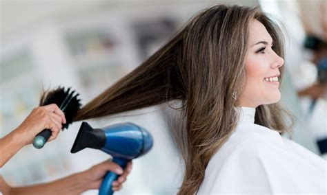 Wash Cut And Blow Dry Leanne Carrie Hairdressing And Beauty Groupon