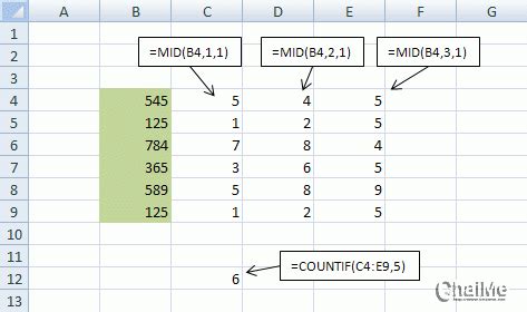 [Excel] การค้นหาตัวเลขและนับจำนวนตัวเลขที่ค้นหาในเซลล์
