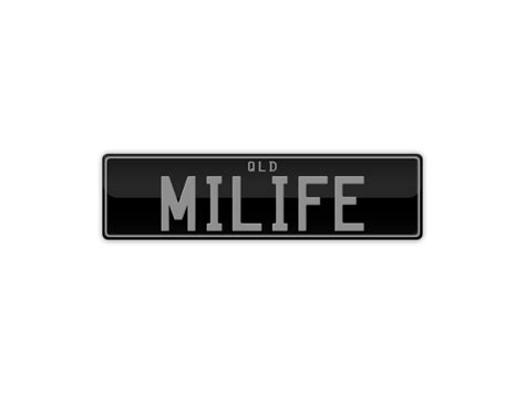 Milife My Life Milf Milfe Number Plates For Sale Qld Mrplates