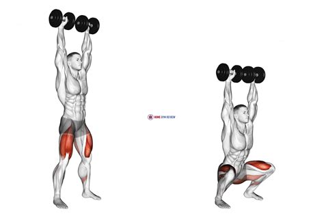 Dumbbell Overhead Squat Home Gym Review