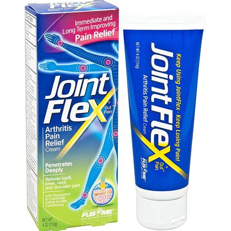 Joint Flex Pain Relieving Cream 4 Oz Health And Personal Care