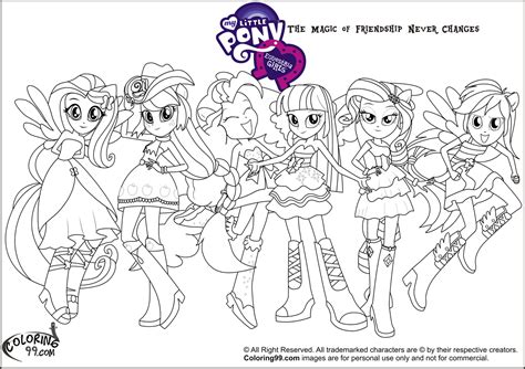 I noticed last week that the people behind the my little pony spinoff equestria girls are putting out a new movie called rainbow rocks. My Little Pony Equestria Girls Coloring Pages | Team colors