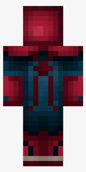 Minecraft The Amazing Spiderman Skin Free Transparent Png Download