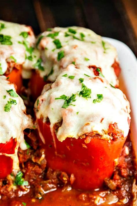 best 21 ground beef stuffed bell peppers best recipes ideas and collections