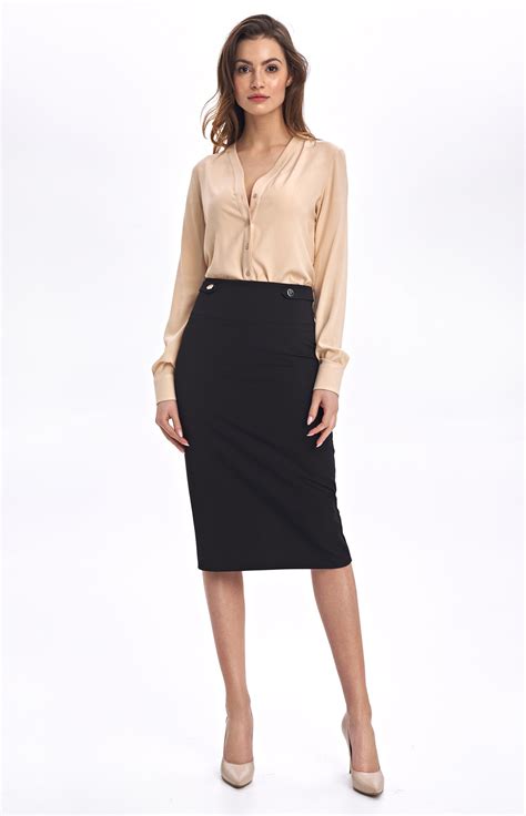 Office Black Pencil Skirt Colett Csp N Idresstocode Online Boutique Of Negligee And