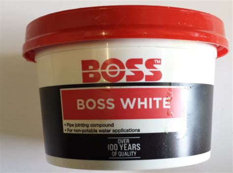 Boss White 400g Pipe Jointing Compound