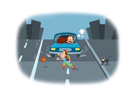 Be Careful On The Road On Behance