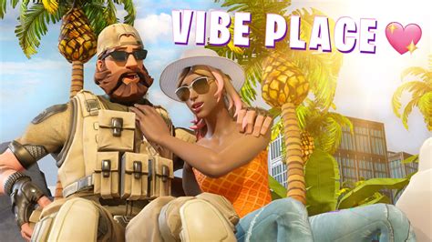 Vibe Place Beach 💜 9524 3146 2051 By Natyrolienne Fortnite Creative