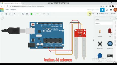 How To Use Moisture Sensor With Arduino Uno In Tinkercad Youtube