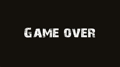 HD Anime Game Over Wallpapers - Wallpaper Cave