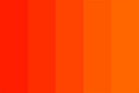 Shades Of Orange And Red Color Palette Orange Color Palettes Orange