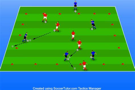 13 Soccer Passing Drills For Great Ball Movement In 2021 Soccer