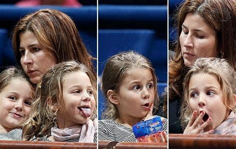 In a facebook post, the pro and caring father announced: Roger Fed's twin girls | Roger federer family, Roger ...