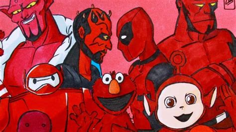 Pop Culture Characters Organized By Color In Delightful Fan Art Series — Geektyrant