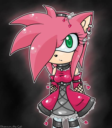 Pin By Muffinsini Check On Amy Rose Shadow And Maria Fan Art Character