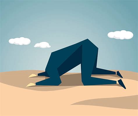 Head In The Sand Illustrations Royalty Free Vector Graphics And Clip Art