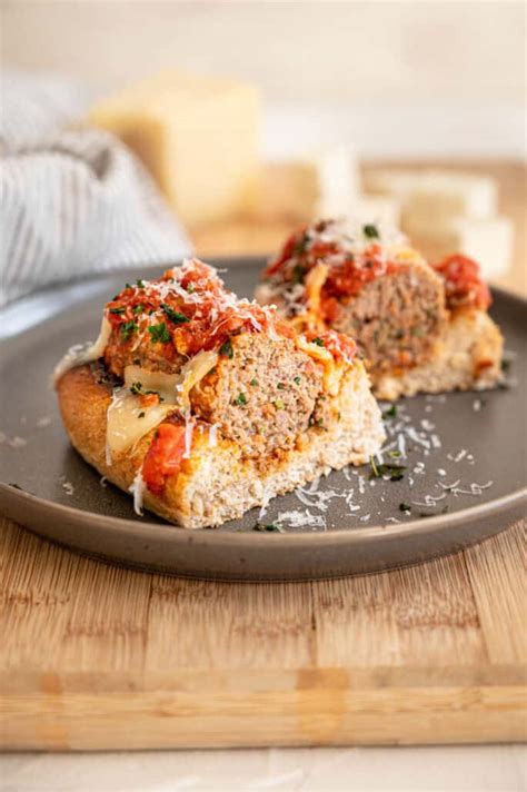 Fast And Easy Baked Italian Meatballs Thriving Home