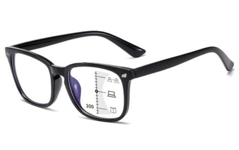 progressive reading glasses 1 0 4 0 multifocal varifocal lens tr90 full frame ebay