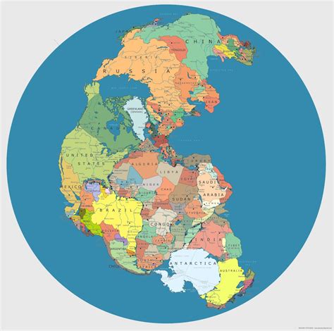This Map Shows How Modern Day Africa Would Fit Into