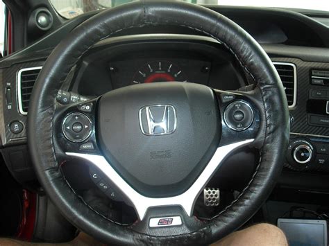 Honda Civic 2013 Steering Wheel Cover Honda Civic