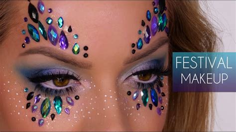 affordable festival makeup tutorial shonagh scott youtube