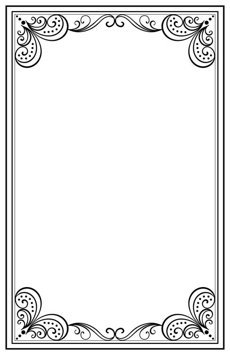 Free Printable Picture Frames To Color Free Printable Templates