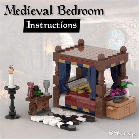 lego moc medieval bedroom moc by marinbrickdesign rebrickable build with lego