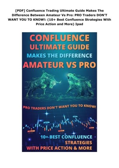 [pdf] confluence trading ultimate guide makes the difference between amateur vs pro pro traders