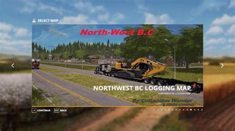 Fs19 Ferda Logging Northwest Bc Logging Map V1 Farming Simulator 19