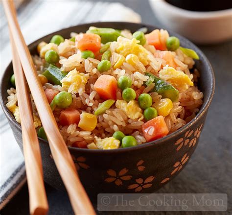 Fast And Easy Fried Rice The Cooking Mom