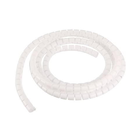 Unique Bargains Flexible Spiral Tube Wrap Cable Management Sleeve 8