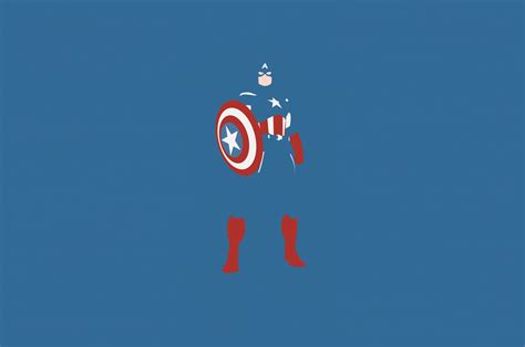 2560x1700 Captain America Marvel Comics Minimalism Chromebook Pixel Hd