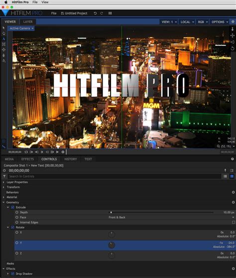 In Depth Look Hitfilm Pro 2018 By Kevin P Mcauliffe Provideo Coalition