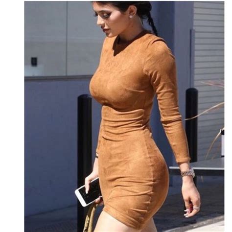 Dresses Kylie Jenner Suede Dress Poshmark