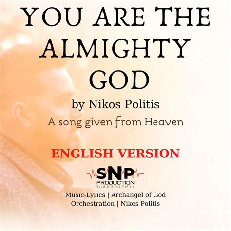 You Are The Almighty God Single By Nikos Politis On Apple Music