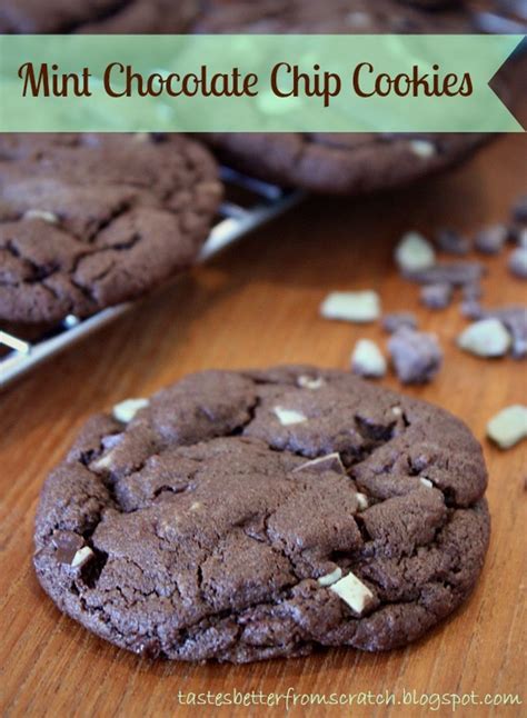 Throw in whatever kind of baking chips that you'd like! Chocolate Mint Chip Cookies - My Recipe Magic