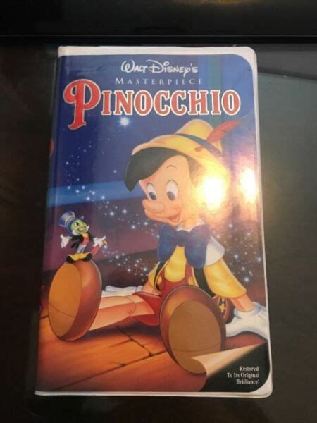 Pinocchio Vhs For Sale Online Ebay