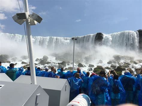 Niagara Falls In The Boat Maid Of The Mist Since 1846 Niagara Falls Niagara Mists
