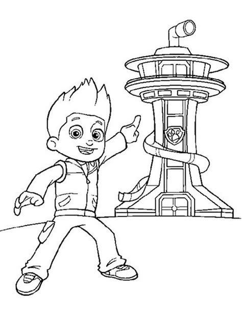Ryder Paw Patrol 15 Coloring Page Free Printable Coloring Pages For Kids