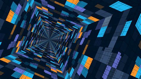 3d Abstract Tunnel Wallpaper Backiee